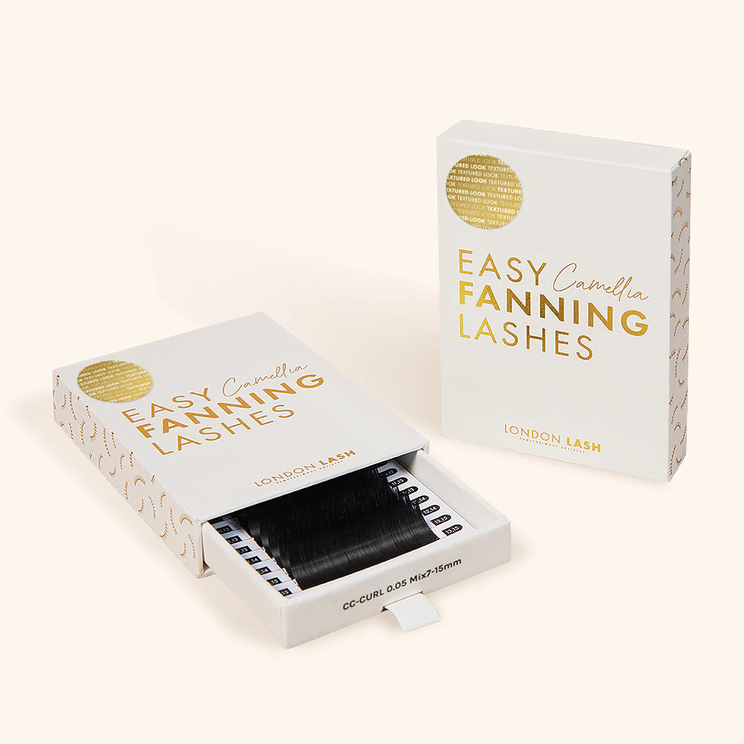 CAMELLIA - TEXTURED EASY FANNING VOLUME LASHES 0.07 - Image 5