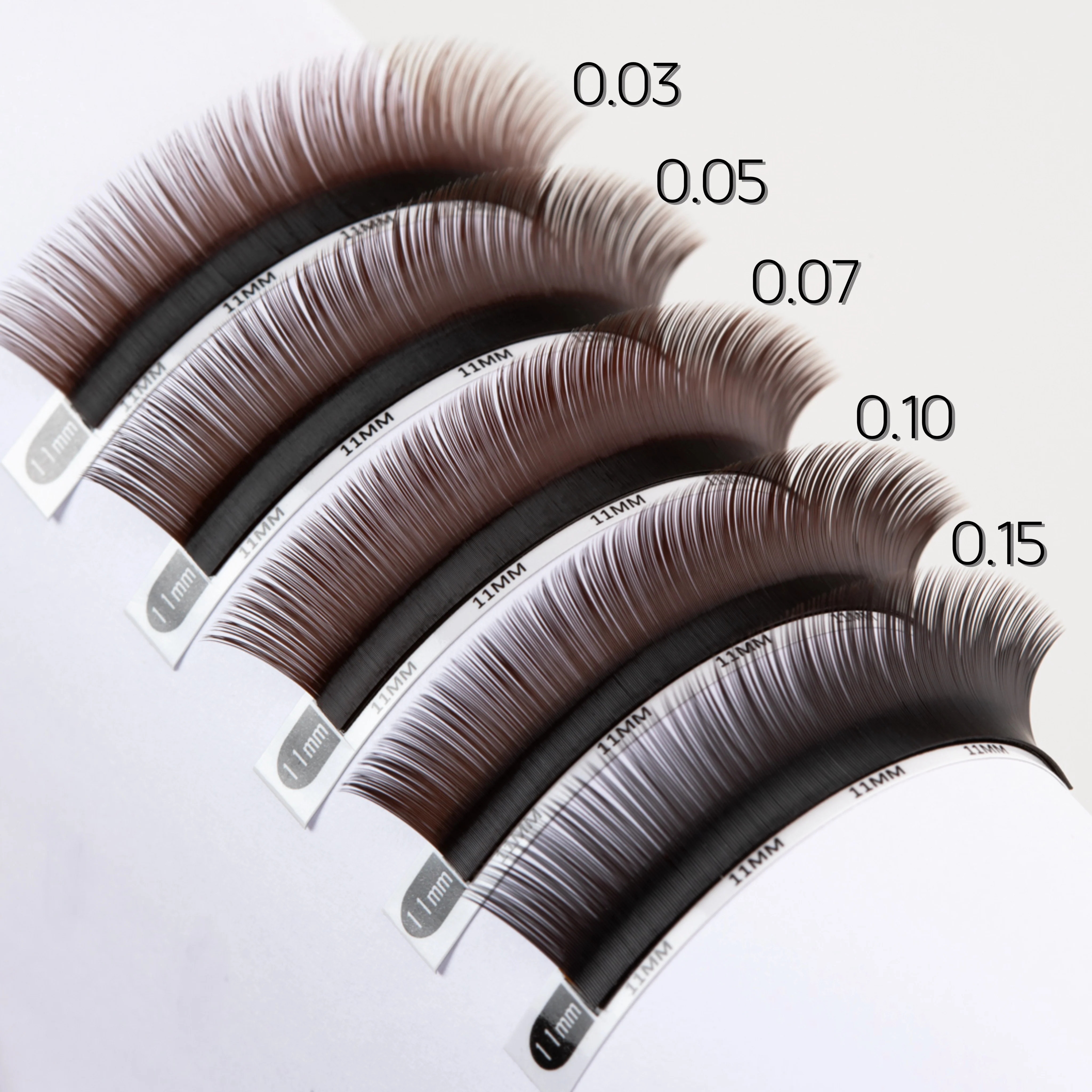 Black Brown  Lashes - Ristretto Collection 0.07 Singles - Image 4
