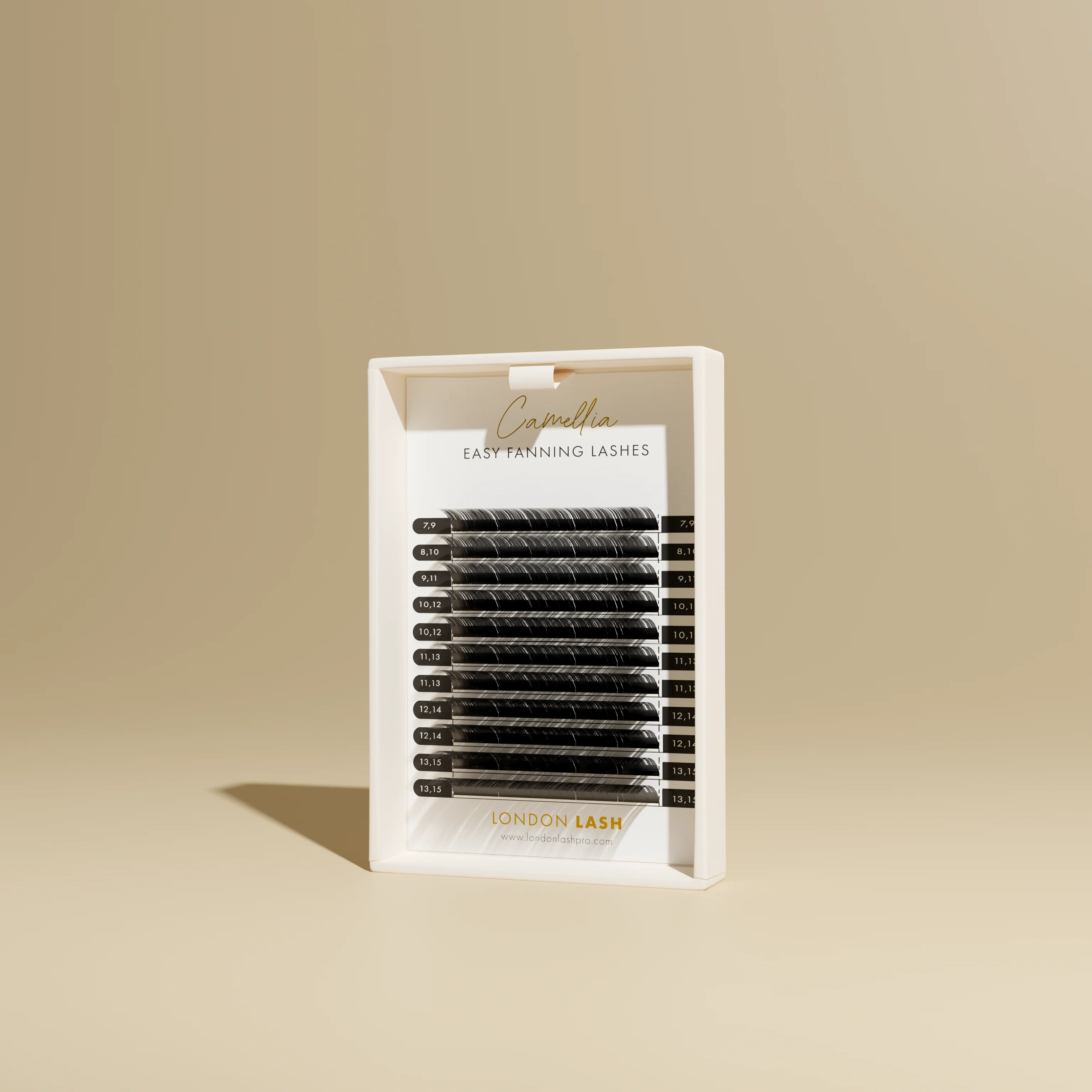 CAMELLIA - TEXTURED EASY FANNING VOLUME LASHES 0.05 - Image 9