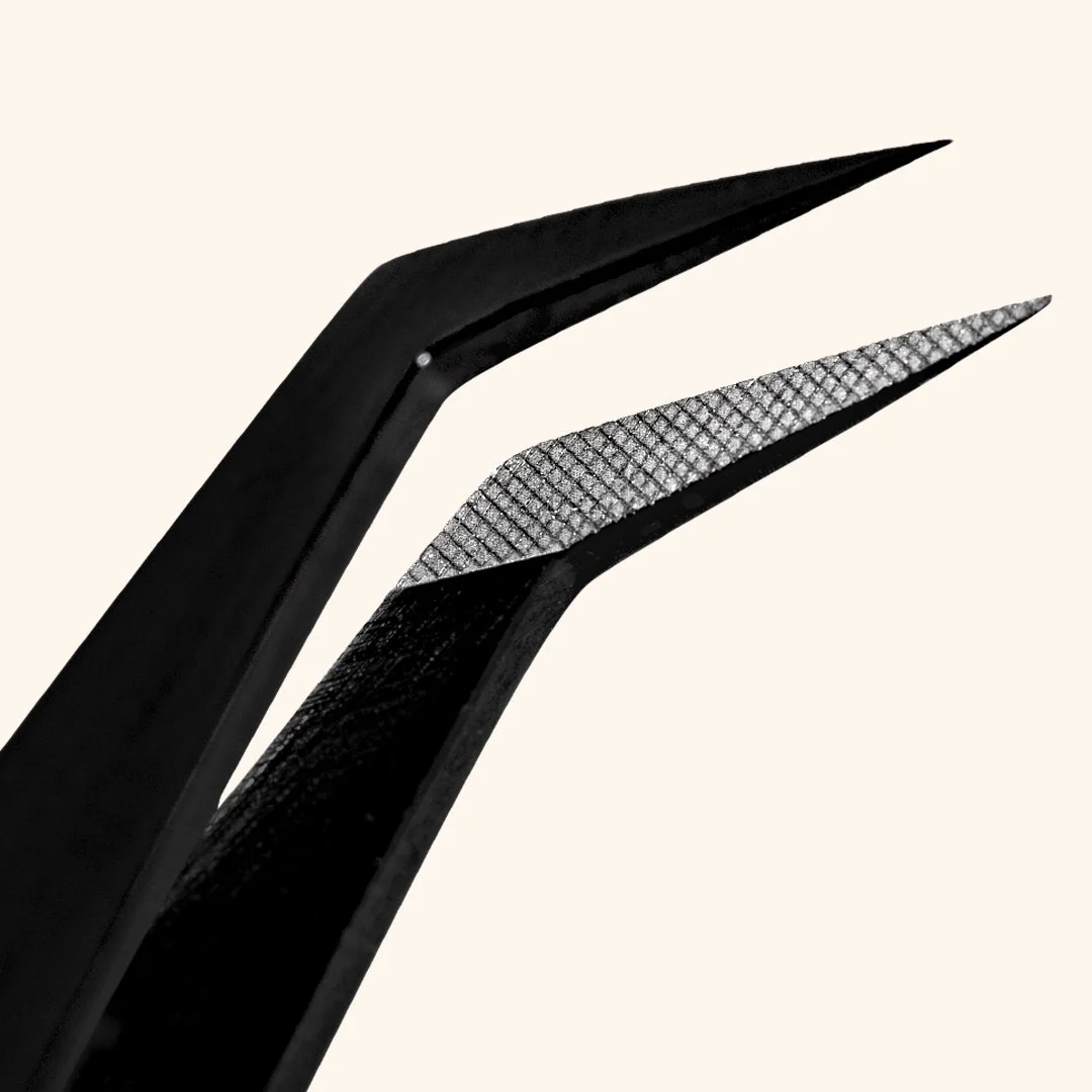 Fiber Tip Eyelash Extensions Tweezers - Image 4