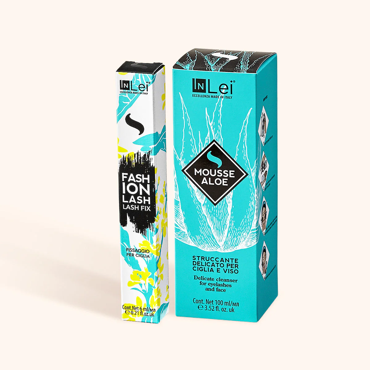 InLeiĀ® Aftercare Bundle - Aloe Vera Mousse & Fashion Lash Conditioner - SAVE 20%