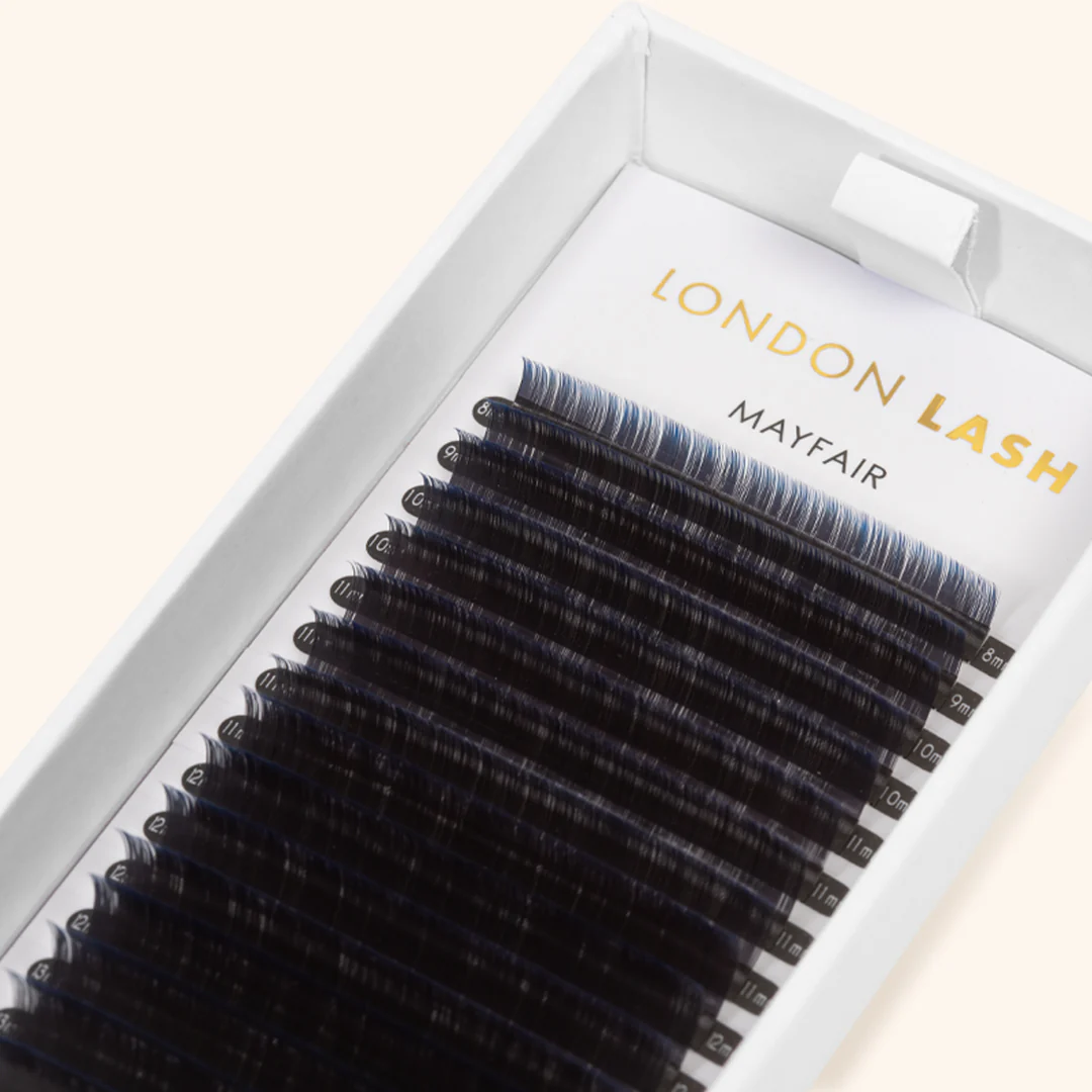 Blue Two-Tone Ombre Lashes 0.07 - Image 3