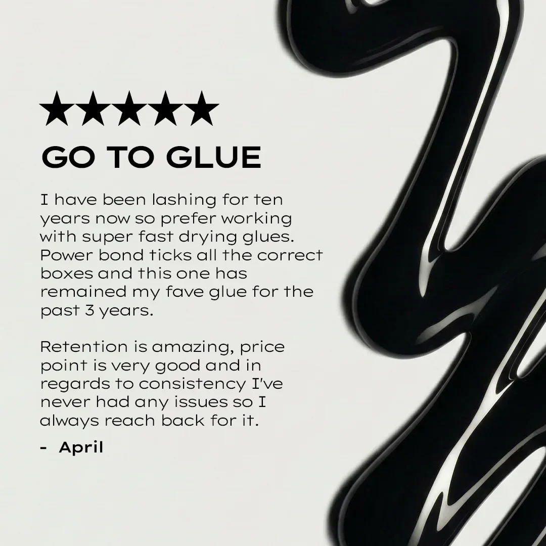 Power Bond Eyelash Extension Glue - Image 4