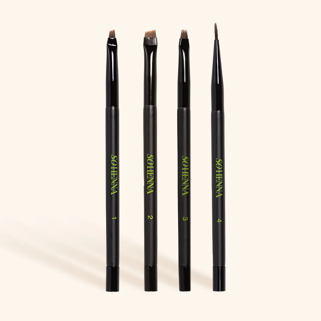 So Henna Wide Angled Brow Brush - Image 4