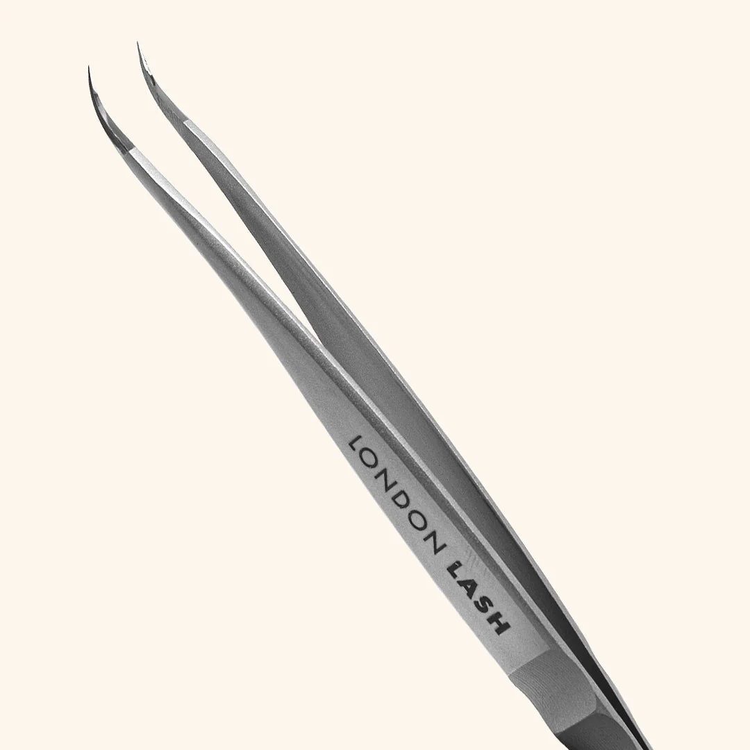 Petite Curved Tip Classic & Volume Eyelash Extensions Tweezers - Image 5