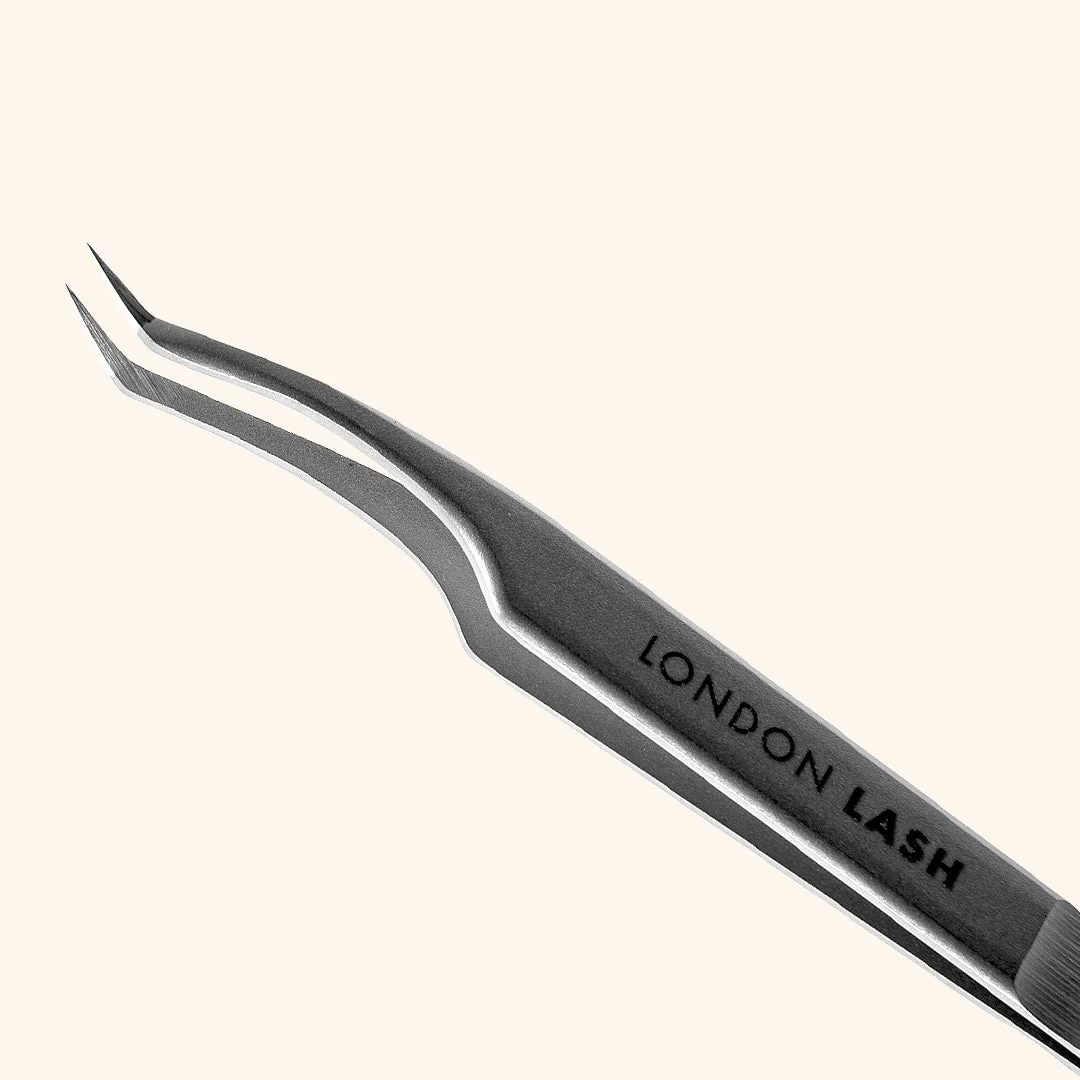 L-Shape Slim Volume Eyelash Extensions Tweezers - Image 3