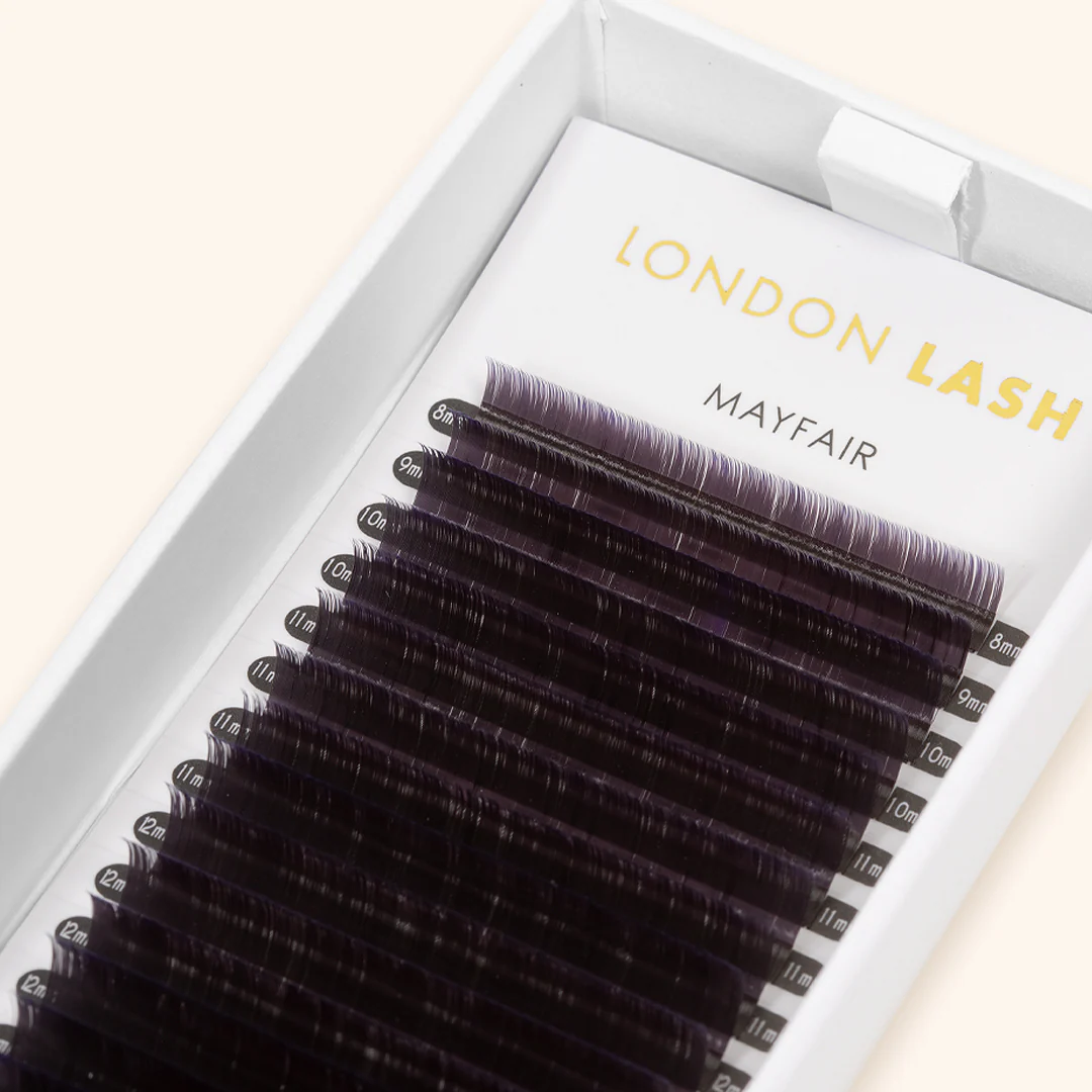 Violet Two-Tone Ombre Lashes 0.07 - Image 3