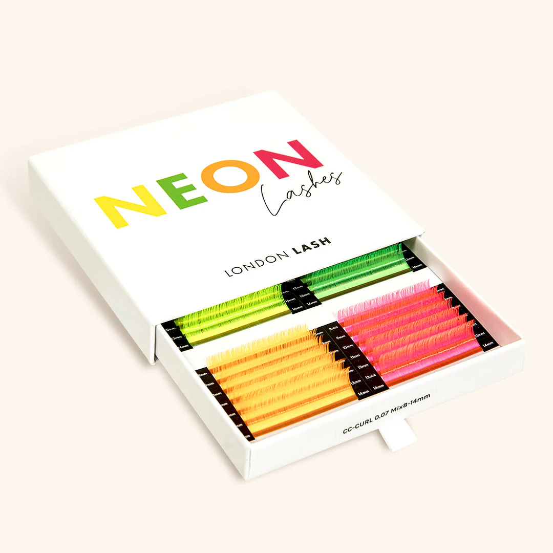 Volume Faux Mink Neon Lashes 0.07 - Image 5