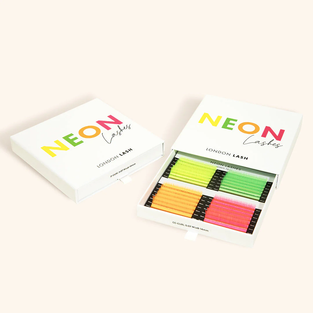 Volume Faux Mink Neon Lashes 0.07 - Image 6